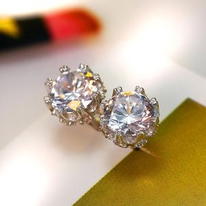 Zircon Stone Earrings